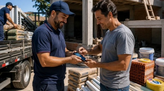 Expedição e entrega como diferencial competitivo em lojas de materiais de construção