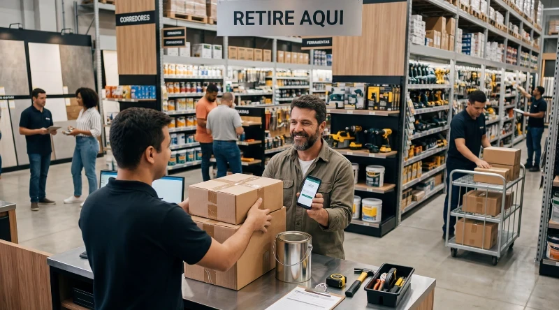O desafio da logística omnichannel para lojas de materiais de construção